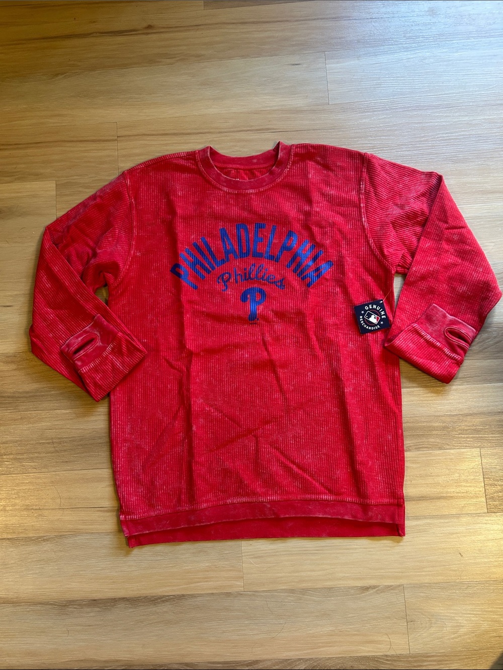 Philadelphia Phillies Red Crewneck Sweatshirt